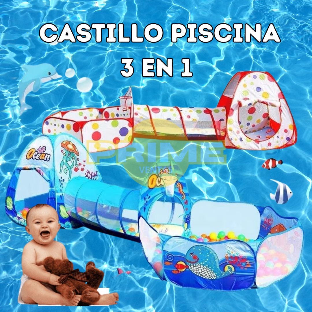 Castillo Piscina para Niños